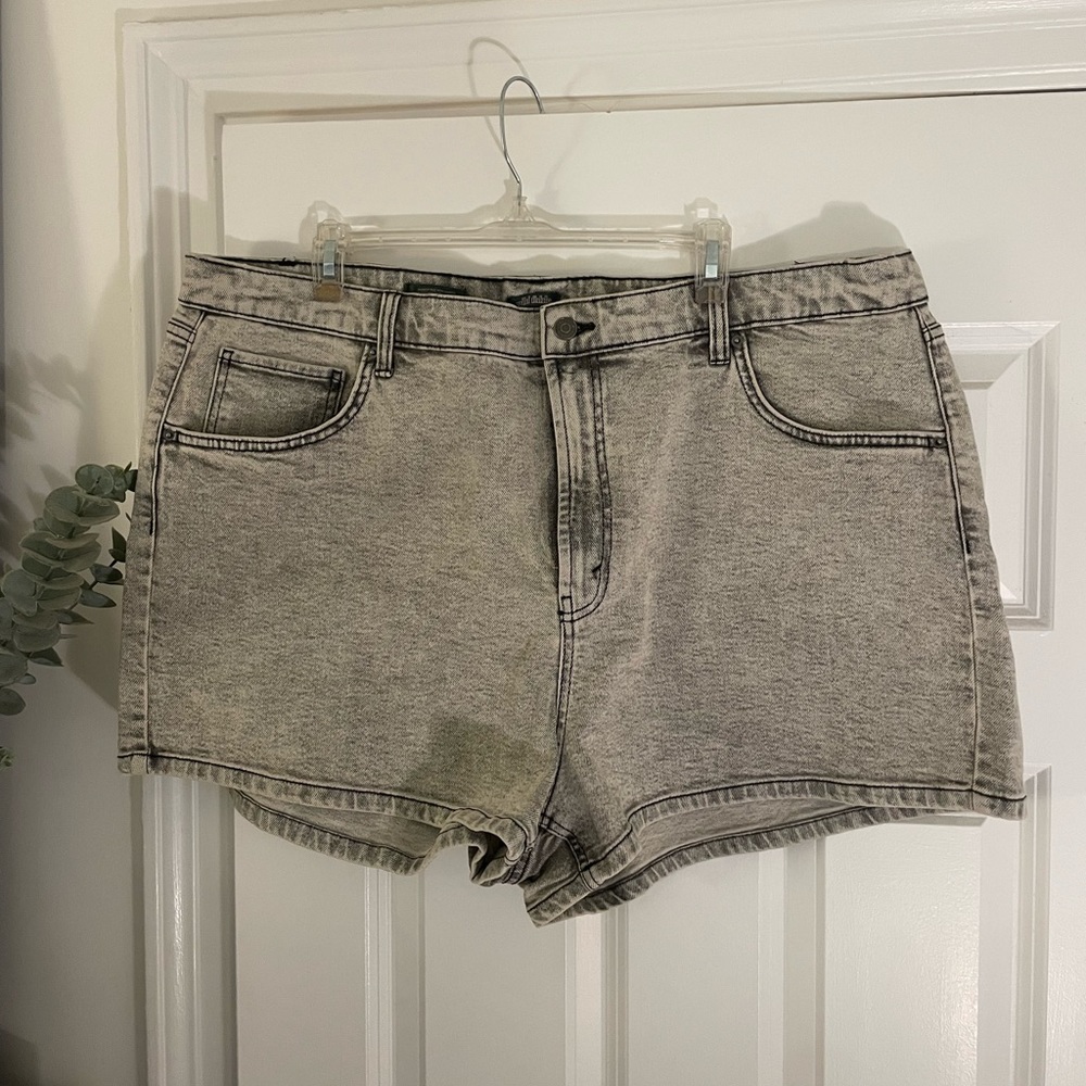 Wild Fable Black Vintage Wash Shorts